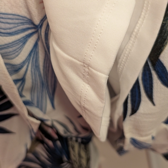 Floral Print Women's Romper - Picture 4 of 5